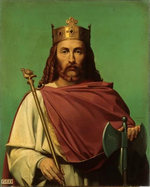 Portrait de Chilpéric Ier